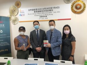 2020年6月27日 – 世界過敏週2020：香港過敏性休克的情況